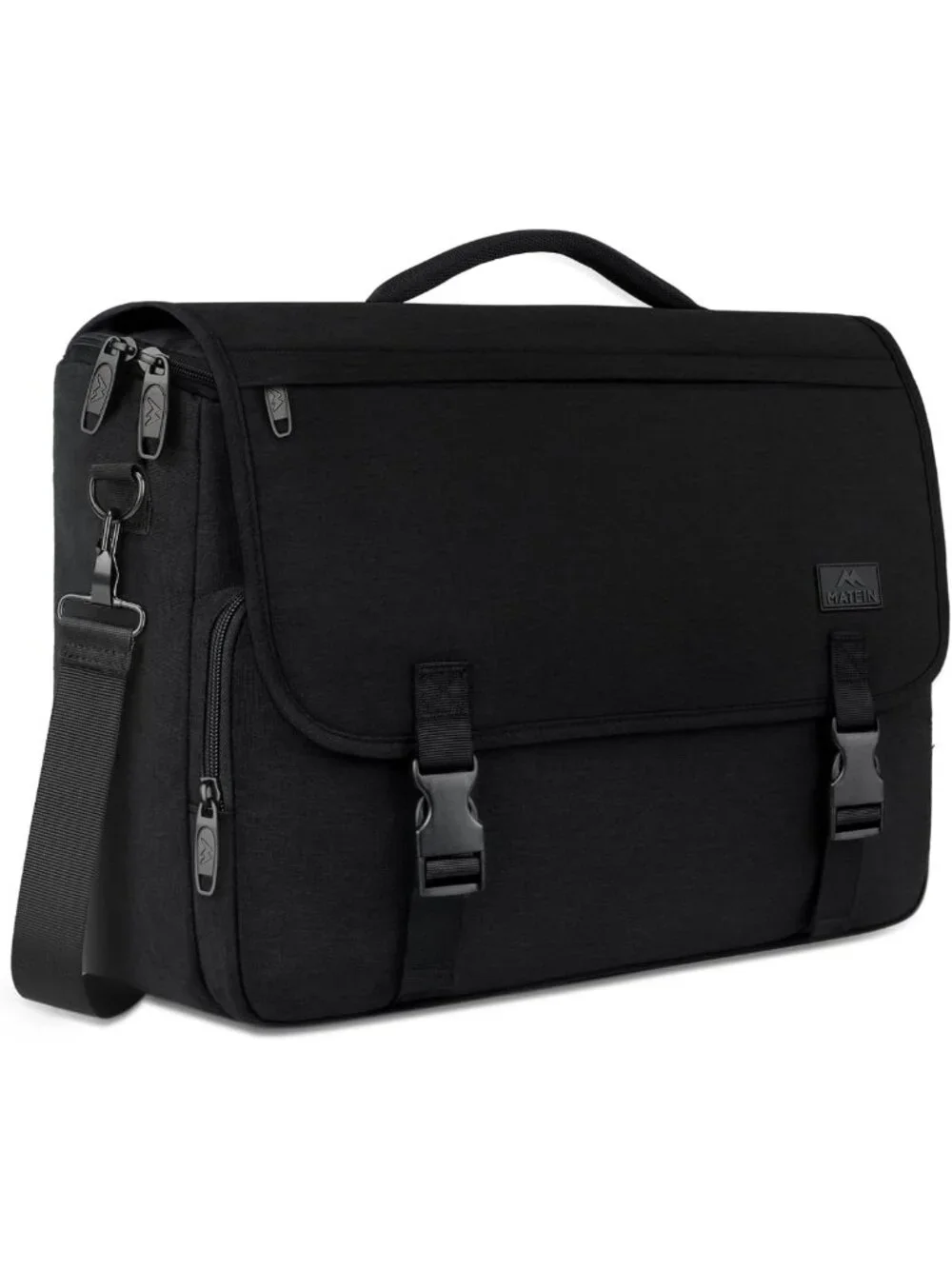 Stylish Messenger Bag for Men - Versatile School & Laptop Briefcase for Work